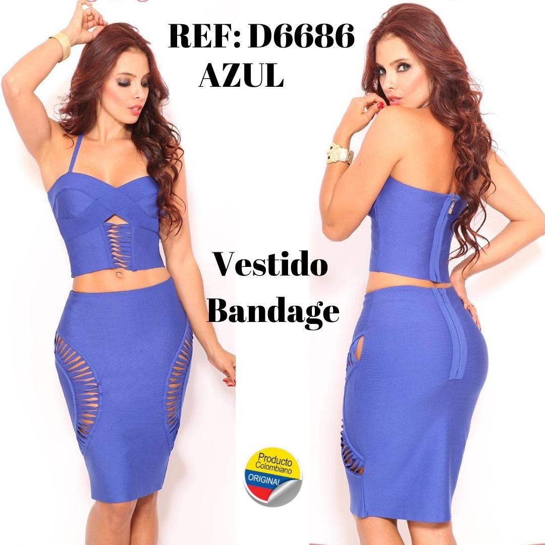 VESTIDO AMERICANO BANDAGE